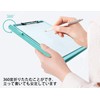 Binder A4 Clipboard Folder, Bi-Fold PU Conference Pad Clip File,
