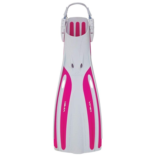 Oceanic VIPER 2 Open Heel Fins, Black, Neoprene, Diving, Snorkeling