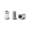 Set of 5, Bicycle Chainring Bolts, M8 Steel, Le Chainring