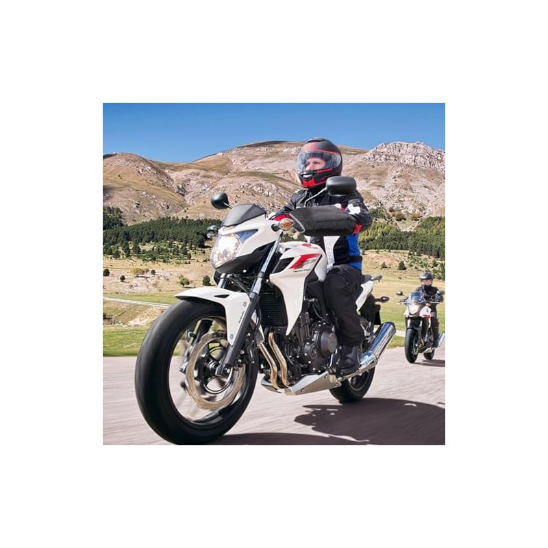 Motorcycle Handlebar Gloves, Winter Thermal Windproof Handlebar Warmers, Universal Windproof