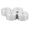RESFNSE 4Pcs 40X20mm Aluminum HiFi AMP Speaker Isolation Stand Turntable