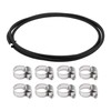 X AUTOHAUX 3/16" Fuel Line Kit 12ft Vacuum Hose Automotive