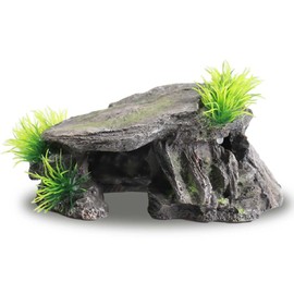 PENGYETHTY Goldfish, Aquarium, Hideaway, Aquarium, Tunnel, Aquarium, Object, Fish, Tropical Fish, Medallion, Loach, Hideaway, Aquarium Object, Resin, Simulates the Shape of a Cave