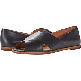 Madewell Ava Peep-Toe in Leather, True Black, 7