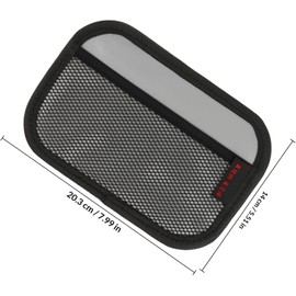 Toddmomy 2 Alta Fácil Microfibra Cuero Oxford Tela y Capacidad Organizadores Adhesivos Bolsillo Malla Instalación para Coche de Interior de Automóvil