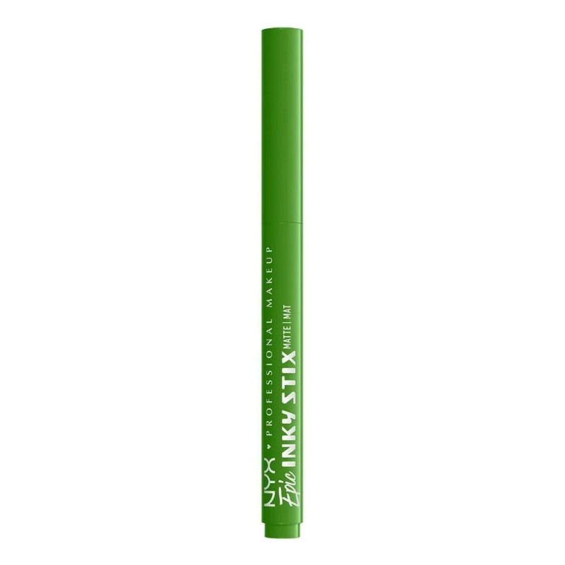 Delineador Retráctil Nyx Professional Makeup Verde Limón Mate Mate