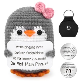 Pocket Hug Doll, Type A3 Creative Knitted Wool Doll, Positive Knitting Wool and Small Hug Lucky Charm, Courage Mothers Day Birthday Get Well Soon Anniversary Valentine's Day School Gift