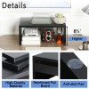TEAMIX Higher Monitor Stand Riser for Desk Small Monitor Stand