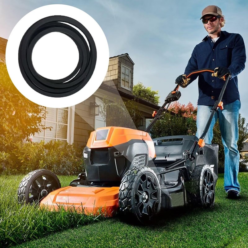 Dzzit 5/8" X 133" Mower Tractor Deck Replacement Belt Compatible