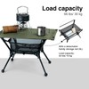 ONETIGRIS Dipper Camping Table, Lightweight Portable Folding Table with Mesh