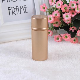 Outanaya 3pcs Portable Retractable Foundation Brush Cosmetic Applicator for Liquid and Powder Makeup for Travel and Vibrant Colors Cool Vinegar