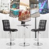 BestOffice Bar Stool Set of 2 Bar Stool Leather Height