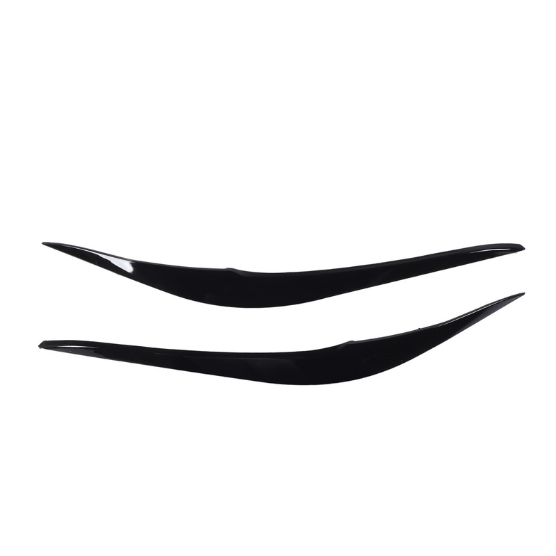 2PCS Headlight Eyebrows Left Right Quick Installation Racing Style Upgrade