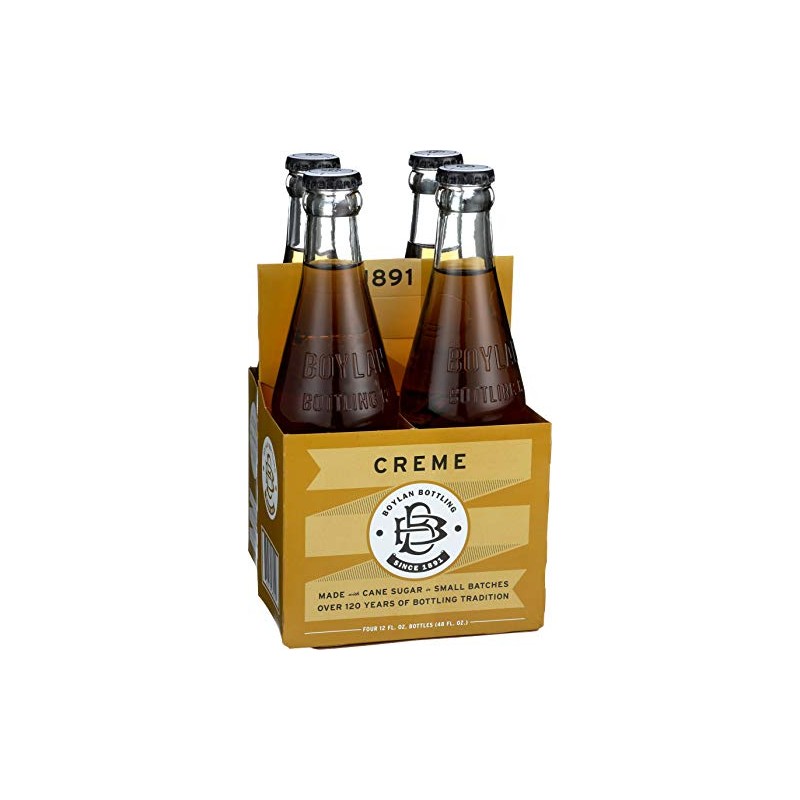 Boylan Soda Creme 4 Pack, 46.4 fl oz