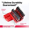 Geinxurn Impact Screwdriver Bits Set, 33 Pieces 2”Multi Head Magnetic