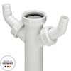 Schläfer 439002 | Sleeve Siphon Drain Undersink Adjustable Hose Universal