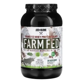 Axe & Sledge Farm Fed Protein 30 Serv Sabor Vainilla Milkshake