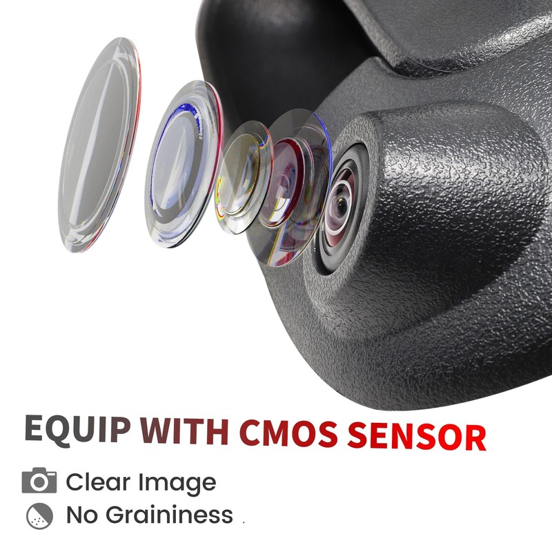 EWAY Tailgate Handle Backup Camera for 2002-2008 Dodge RAM 1500