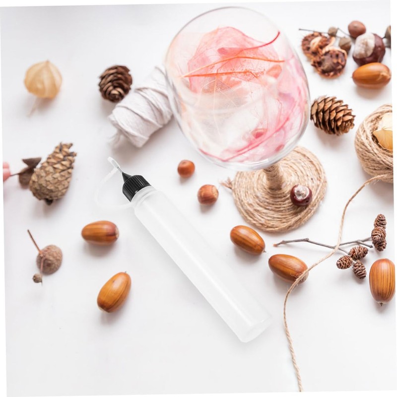 Operitacx Multifunctional Pe Plastic Bottles Squeeze Tip for Craft Cooking