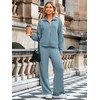Glamaker Womens 2 Piece Sweat Suits Casual Comfy Long Sleeve