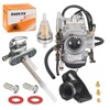 Carburetor Carb & Intake Manifold Boot & Fuel Petcock for