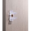 False Front Cabinet Clips, Hosrnovo 4 Pairs with Screws Reinforced