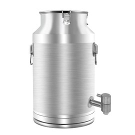Togarhow 304 Stainless Steel Milk Can，35L Milk Bucket Wine Pail Bucket 9.25 Gallon Milk Can Tote Jug with Sealed Lid Heavy Duty for Milk and Wine Liquid Storage