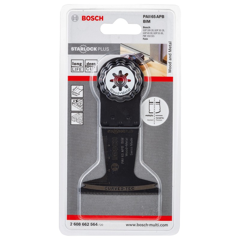 Bosch Professional BIM Plunge Cut Saw Blade PAII 65 APB