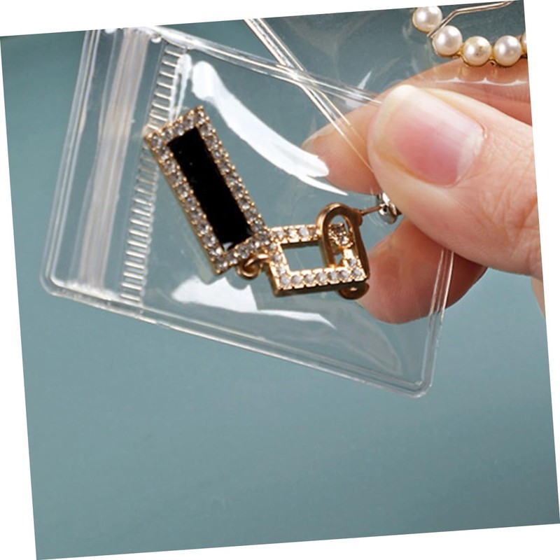 COHEALI Jewelry Storage Pouches 100 Pack Sealing Zipper Bags for