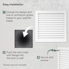 Vent Systems 12" x 12" Inch White Square Register Vent