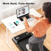 MoonFox Walking Pad Treadmill, 3 in 1 Under Desk Treadmills