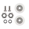 Greenhouse Door Wheels，30mm Diameter Elite Greenhouse Door Wheels Replacement Kit,greenhouse