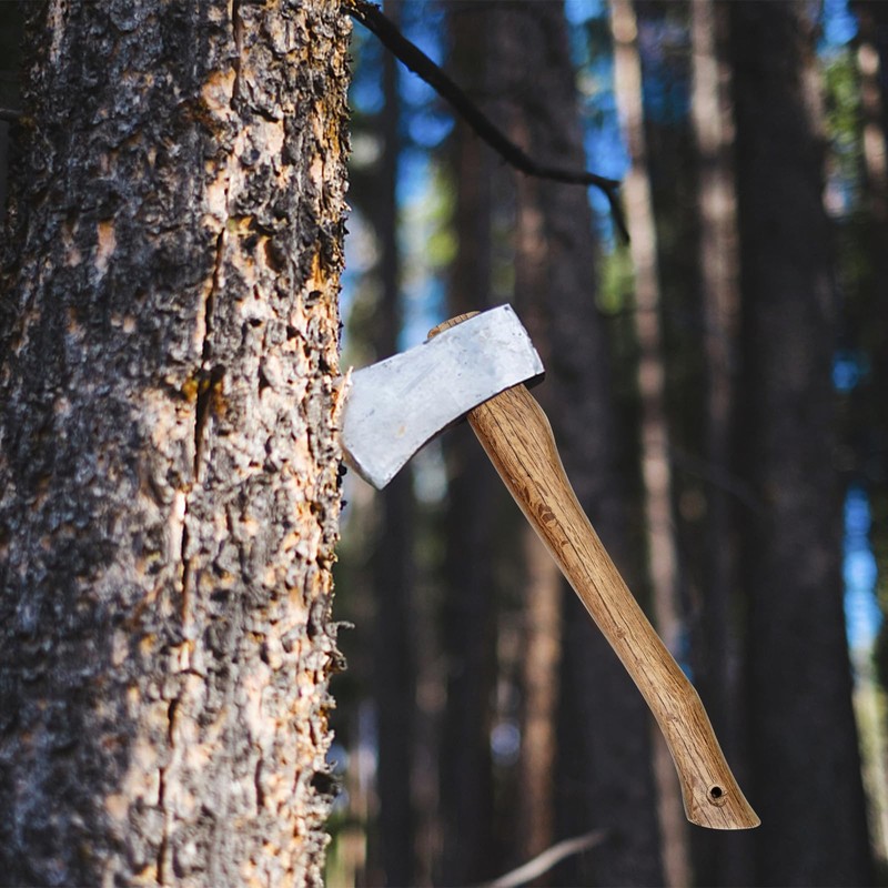 XQSL Axe Handle Replacement, 10.63 in Wood Replacement Hatchet Handle