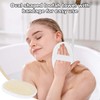 2Stück Duschschwamm Luffa-Pad,Natürliches Luffa Handtuch,Rückenschrubber,Unisex Luffaschwämme, für Dusche und Bad