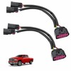 2PCS Quad Housing to Projector Headlight Compatible with 2009-2018 Dodge