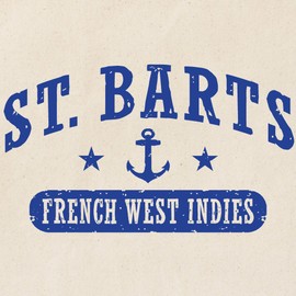 CafePress St. Barts Tote Bag Natural Canvas Tote Bag, Reusable Shopping Bag