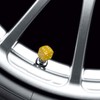 BOROLA New Dice Aluminum Shaved Air Valve Cap Tire Aluminum