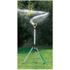 JSNY Tripod Sprinkler Adjustable Rainforest Revolving Lawn Garden 20 -1900