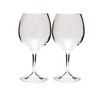 GSI Outdoors Nesting Red Wine Glass Set for Compact Storage and Comfortable Drinking, 15 fl. oz, 79312