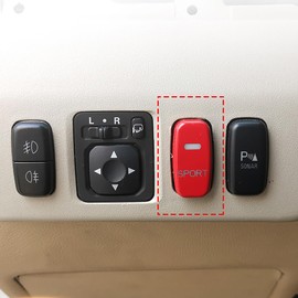 Aosseiye Throttle Response Controller Compatible with Mitsubishi Pajero 3 Drive Modes Racing Accelerator Red Electronic Throttle Controller