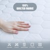 Plush Palace Extra Deep 30cm Quilted Single Mattress Protector, Hypoallergenic