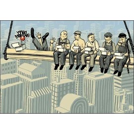 Greeting Card (WDM2399) Humour Blank / Birthday - Lunch Time Birthday Prank