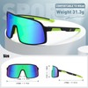 Bevi Sports Sunglasses Polarized Lens with TR90 Durable and Flexible