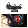 sourcing map Nylon Insert Hex Lock Nuts, 8pcs - M4