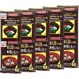 Nagatanien Matsutake no Osuimono 4pcs 0.42oz (5 Pack)