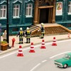 jojofuny Mini Traffic Cones Toy 30Pcs Miniature Road Cone, Plastic
