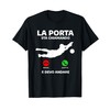 Uomini Citazione di Calcio Divertente per Un Portiere Maglietta