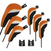 Andux 6pcs/Set Golf Hybrid Club Head Covers and Wood Club