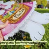 BoGlowHaven 2pcs Easter Yard Signs with Stakes, Cute Bunny Easter