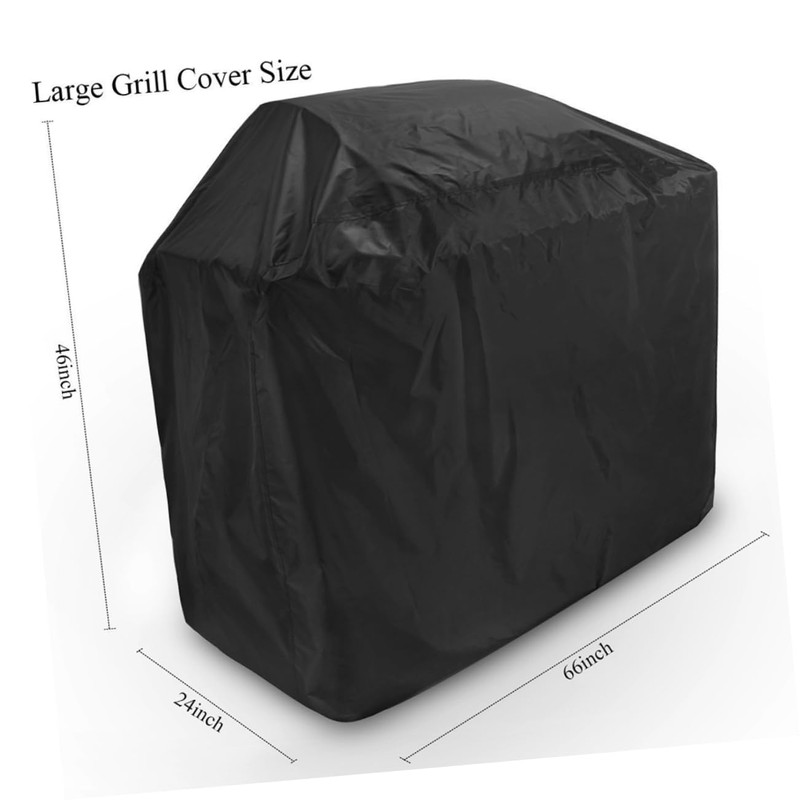 KONTONTY Barbeque Grill Cover 100x60x150cm Heavy Duty BBQ Cover Bag